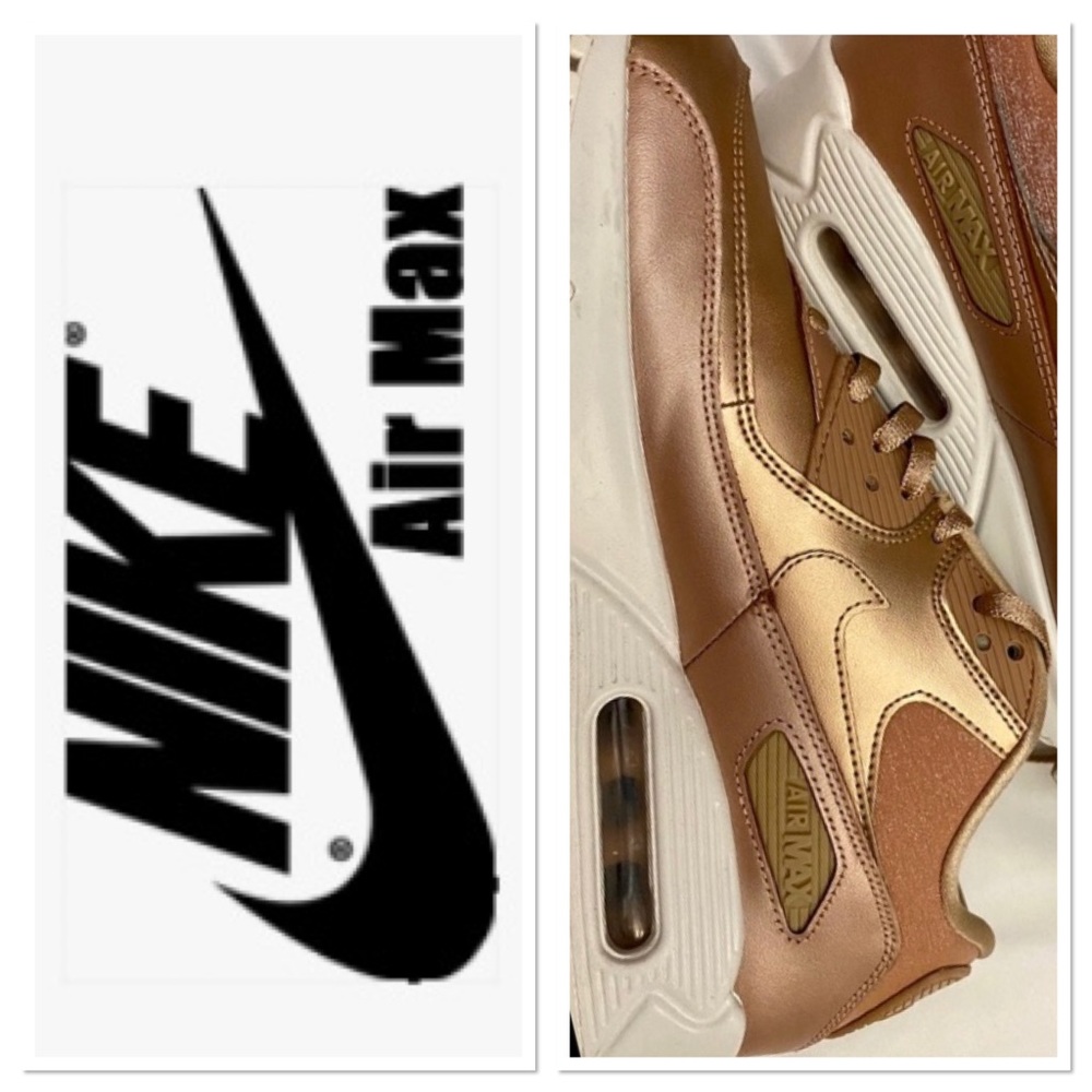 ROSE GOLD 💯% Authentic Nike Air Max  shoes